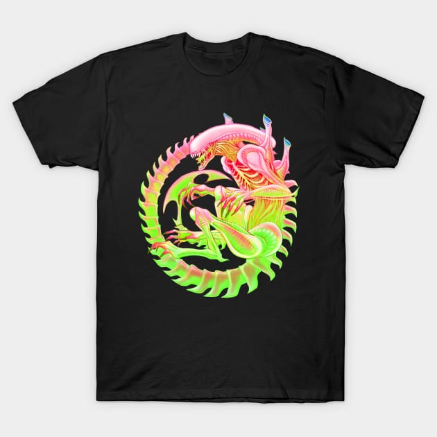 Alien Alt color T-Shirt by Bethaliceart